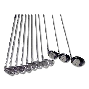 Buy Delta Golf Mens Left Hand 11 Piece Golf Club Set