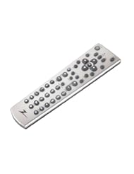 CE: AmerTac - Zenith ZH310 3 Device Universal Remote Control, TV, DVD/VCR, CBL - Silver - AmerTac - Zenith