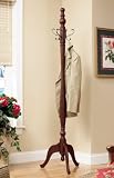 Elegant European Style Solid Wood Coat Rack
