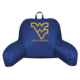  West Virginia Mountaineers Locker Room Bedrest (Husband Pillow) 19x12