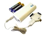モビ なんでもチャージ電池式 充電器 (ホワイト) FOMA/au/SoftBank/willcom/DSLite/W-ZERO3/PSP対応! MB-197