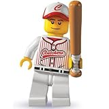 Lego: Minifigures Series 3 > Baseball Player Mini-Figure