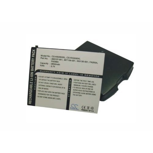 Fosmon® High Capacity 2850mAh Premium Extended Battery with Back Door for HP iPAQ hx2000 hx2190 hx2400 hx2415 hx2490 hx2495 hx2700 hx2755 hx2790 hx2795 series Fosmon® High Capacity 2850mAh Premium Extended Battery with Back Door for HP iPAQ hx2000 hx2190 hx2400 hx2415 hx2490 hx2495 hx2700 hx2755 hx2790 hx2795 series