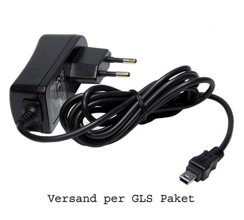 Netzteil / Reiselader für Navigon 1200 / 1210 / 2200 / 2210 / 7210 / 2150 / 2150max / 8110 / 7110 / 5110 / P9611 / 2110 / 2110max / 2100 / 2100max Reiseladekabel, Reiseladegerät, Netzstecker