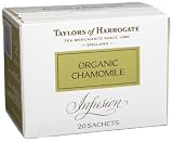 Taylors of Harrogate Organic Chamomile Infusion, 20-Count Sachets (Pack of 6)