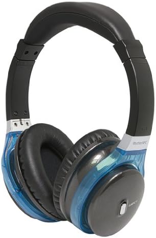 Miikey Wireless Rhythm NFC Hi-Def Stereo Bluetooth Headphones for iPhone, Android, Samsung - Retail Packaging - Black