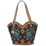 American West Boot Scoot Boogie Zip Top Tote