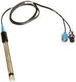 Oakton WD-35808-88 12mm Semi-Dome Single-Junction Epoxy Body Gel-Filled pH Electrode, All-In-One Waterproof, 0 - 13 pH Range