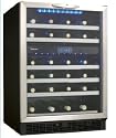 Danby 51 Bottle, Built-In Wine Cooler - Model DWC516BLS Silhouette Built-In Wine Cooler