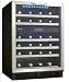 Kitchen & Housewares : 'Danby DWC516BLS 51BTL B/I WINECLR DUALZONE W/G, !'