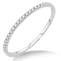 Miore Memoire Damen-Ring 375 Wei�gold Brillanten 0,09ct MP9011RM