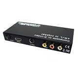 Cables Unlimited Pro A/V Series Composite Video or S-Video and Stereo Audio to HDMI (AUD-2363)