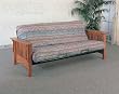 FUTON/SOFA DELUXE W/METAL DECK & HINGES SOLID OAK