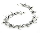 Sterling Silver 7" Fairy Faery Link Bracelet Jewelry