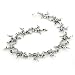 Sterling Silver 7" Fairy Faery Link Bracelet Jewelry