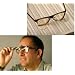 300% 3x MAGNIFYING READING GLASSES Flip Up, Flip Down Magnifiers - Clip them On To Any Pair of Spectacles