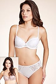 2 Pack - Per Una Floral Lace Padded Bras