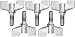 Gibraltar 8mm Wing Screw, 2-Pack