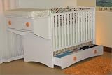 Berg Furniture 25-421 Oslo Crib with Drawer