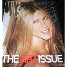 W Magazine November 2007 the Art Issue Jennifer Aniston by W Magazine