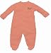 IPlay Babywear Organic Footie in Salmon-Newborn