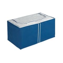 WENKO 4380631100 Jumbo-Box Air - atmungsaktives Vlies, 91 x 48 x 53 cm, dunkelblau