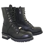 Ladies Vigilant Classic Logger Inside Zipper Boot - Size : 6