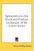 Book Speculation On The Stock And Produce Exchanges Of The United States