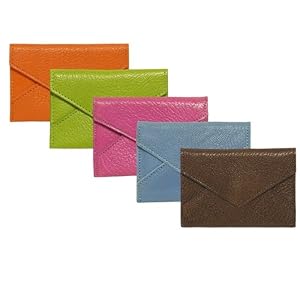Mini Leather Envelopes, 4-1/4" X 2-7/8"