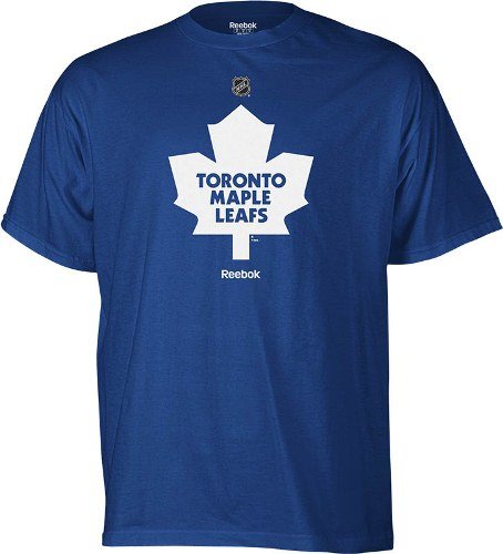NHL Men's Toronto Maple Leafs Primary Logo T-Shirt (Dark Blue, XX Large)