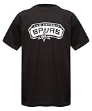 NBA Boys' San Antonio Spurs Tim Duncan S/S Player Name And Number Tee (Black, Small)