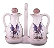 2pc Oil & Vinegar Cruet Set FAIRY DECOR, Angel Style