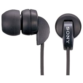 Sony Mdr Ex32Lp/Blk Ex Earbuds Headphones (Black) Sony Mdr-Ex32Lp/Blk Ex Earbuds Headphones (Black)