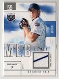 2004 Skybox LE Brandon Webb Game Used Jersey Baseball Card Only 50 Made