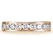 14K Yellow Gold 4mm Channel Set Benchmark Big Size Diamond Eternity Wedding Anniversary Band Ring Size from 11 to 15 (2.16~2.48 cttw, G Color, SI1 Clarity)
