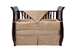 American Baby Company 100% Organic Cotton 4 Piece Crib Set - Mocha