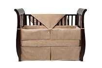 American Baby Company Organic Cotton 4-Piece Crib Set - Mocha