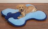 SMALL - BLUE - Bone Bed's for Dogs w/Matching Pillow