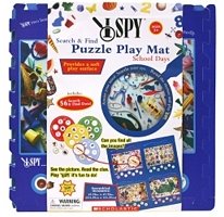 I Spy Search & Find Puzzle Play Mat - School Days