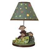 Bedtime Originals Curly Tails Lamp with Shade and Bulb