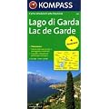 Kompass Panorama-Karten, Gardasee