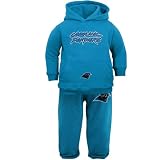 Reebok Carolina Panthers Toddler Panther Blue Pullover Hoodie Sweatshirt & Pants Set (3T)