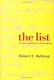 Cover of The List by Robert E Belknap 0300103832