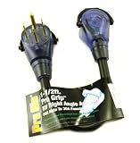 18, 50 Amp Male x 30 Amp Female, RV Electrical Adapter with Lighted Handles