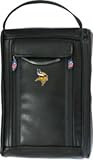New! NFL 2 Zipper Shoe Bag - Minnesota Vikings