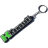 Motorrad Schlüsselanhänger Carbon - Für Kawasaki Keyring Schwarz