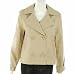 Ellen Tracy Double Breast Jacket Khaki Small