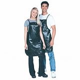 Scalpmaster Vinyl Operator Apron Black (Pack of 2)