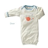 Baby Soy Illustrated Organic Bundler, Deer - 0-3M