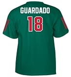 41fFvqrCptL. SL160  Andres Guardado Mexico 2010 World Cup Futbol / Soccer Green Jersey Name And Number Adult T Shirt